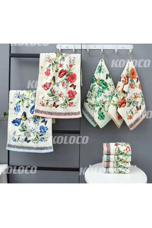 Полотенце махровое "Япония" 34*74 (с крючком)