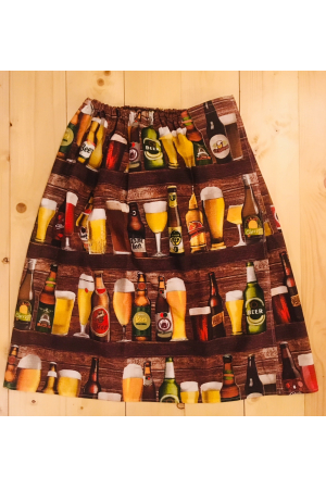 Полотенце на липучке вафельное "beer"