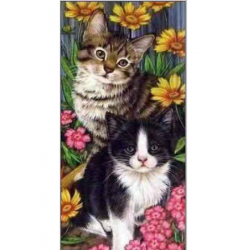 Полотенце пляжное "Котята-1"